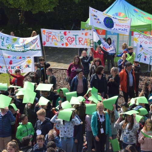 Fair trade op school (On)eerlijke Lunch - Temse